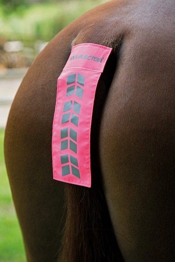 Equi-Flector EQUI-FLECTOR -Tail Strap in Pink