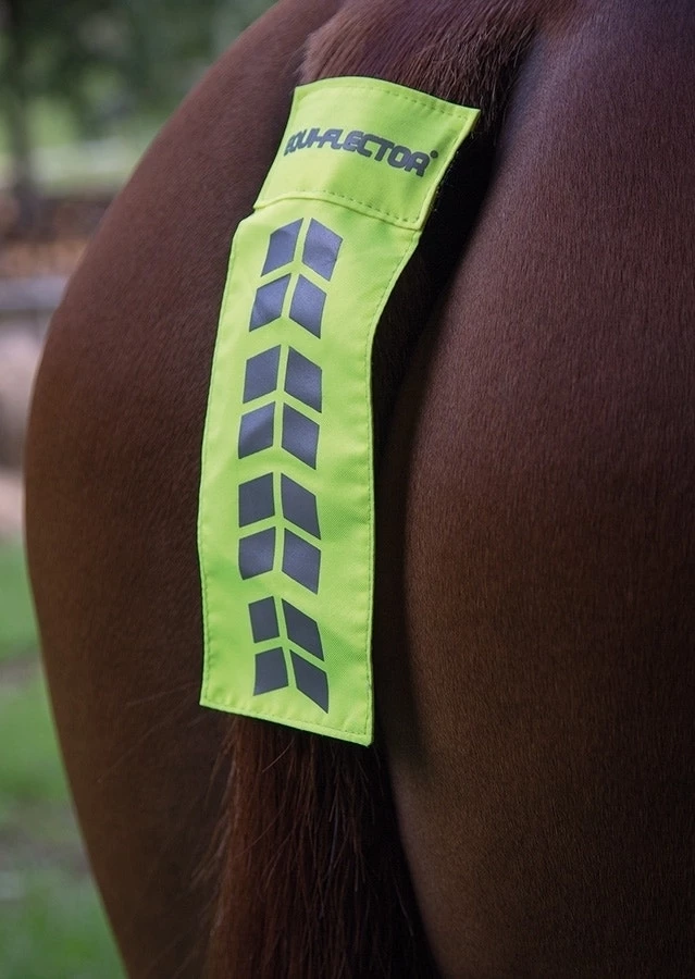 Equi-Flector EQUI-FLECTOR -Tail Strap in Yellow