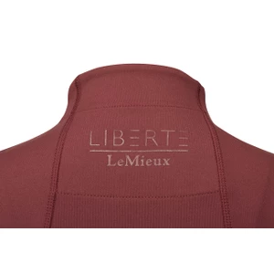 LeMieux DISC - Liberte Zipped Base Layer - Rioja in Rioja