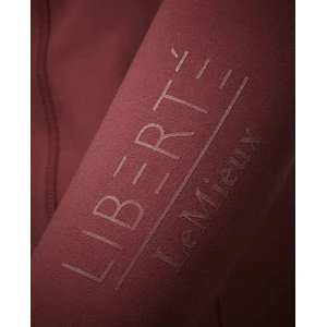 LeMieux DISC - Liberte Zipped Base Layer - Rioja in Rioja