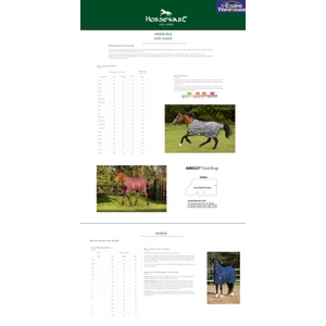 Horseware Rambo Rambo Plus Flymask in Silver/Navy/Electric Blue