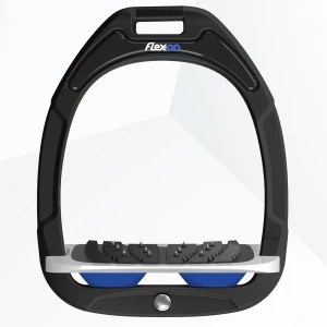 Flex-On Composite Stirrups IUG - Frame:Dark Grey Foot:Grey Shock:Blue in Dark Grey/Grey/Blue