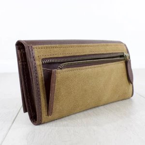 Grays Equestrian Gifts Lily Purse In Leather With Suede 