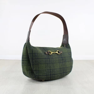 Grays Equestrian Gifts Tweed Handbag With Snaffle 