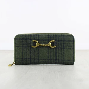 Grays Equestrian Gifts Tweed Purse With Snaffle 