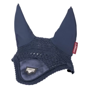 LeMieux Loire Satin Fly Hood Navy in Navy