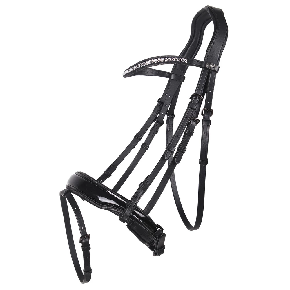 QHP Bridle Orlando - Black in Black