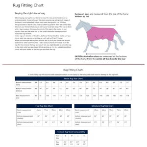 Tempest Original 50g Turnout Rug & Neck - NAVY 