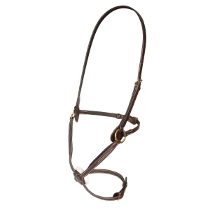 Salisbury Brackley Noseband in Australian Nut