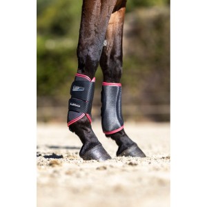 Lemieux Carbon Mesh Wrap Boots black/Papaya groß Lemieux Carbon Mesh Wrap Boots black/Papaya groß