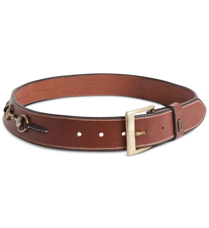 Tredstep Curved Snaffle Belt - Chestnut/Havana Brown in Chestnut/Havana Brown