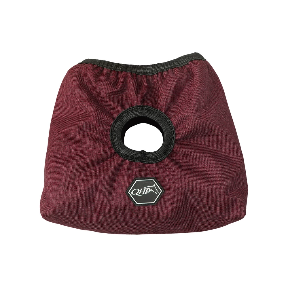 QHP stirrup covers - Burgundy in Burgundy