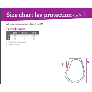 QHP Fetlock boots - Lavender 