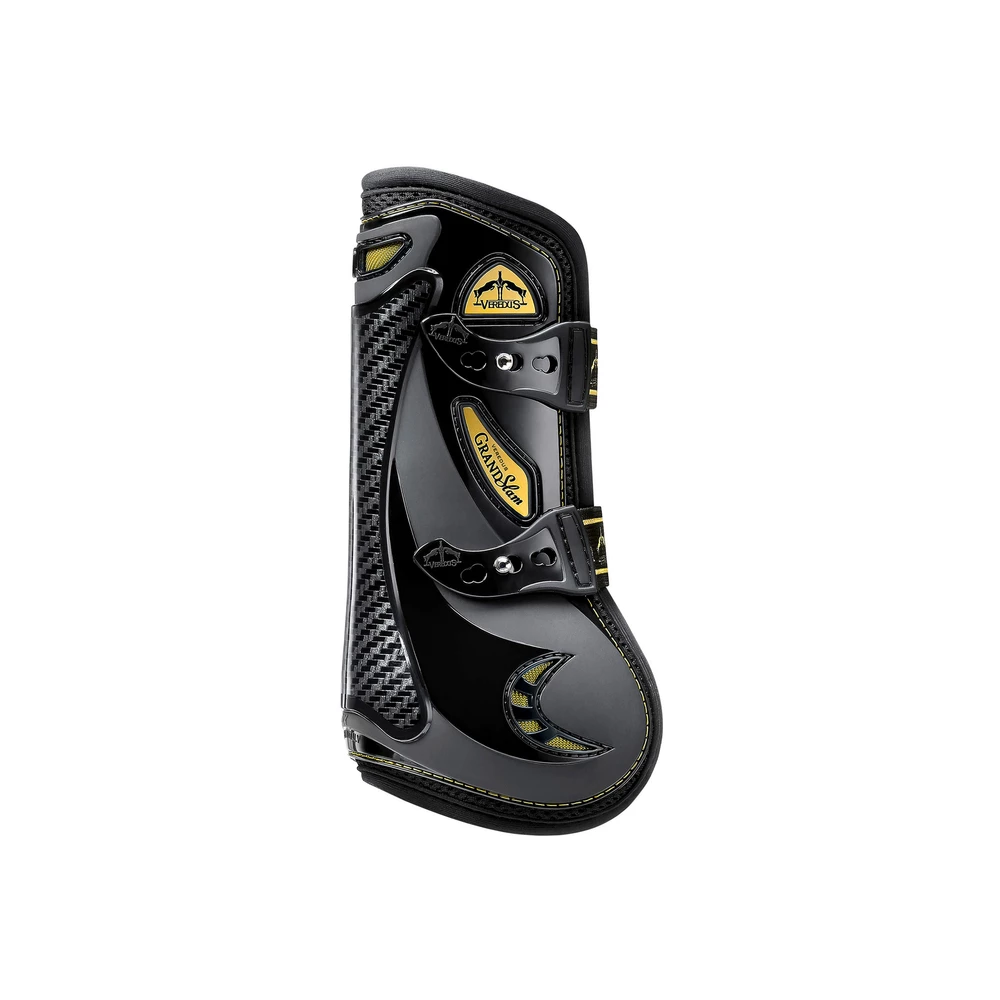 Veredus Grand Slam Carbon Gel Front Black - Black/Gold in Black/Gold