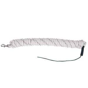 QHP Leadrope 6.80M - White/Dark Green in White/Dark Green