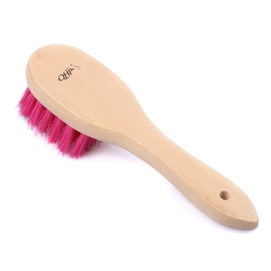 QHP Hoof Brush Color - Fuchsia in Fuchsia