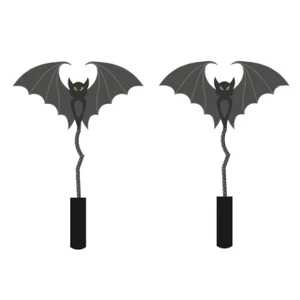 QHP Crown Piece Accessory Halloween - Bat in Bat