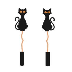 QHP Crown Piece Accessory Halloween - Cat in Cat