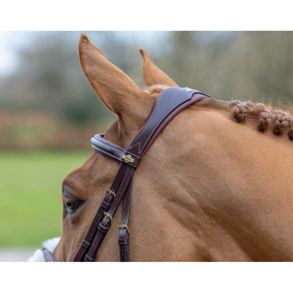Bridon muserolle croisée pour Hobby Horse LeMieux | La sellerie de Maé