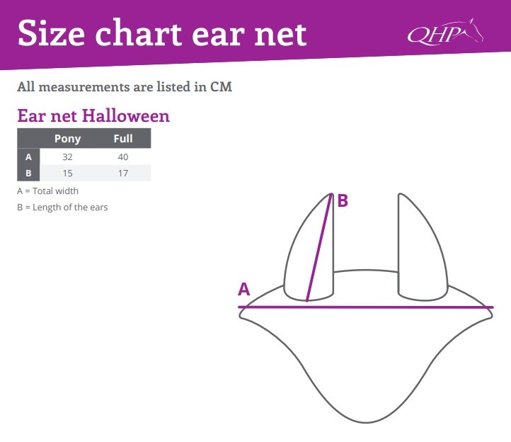 QHP Ear Net Halloween - Cat