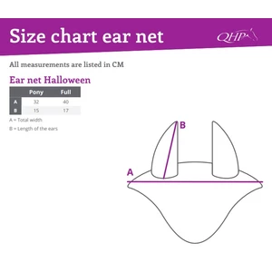 QHP Ear Net Halloween - Cat 