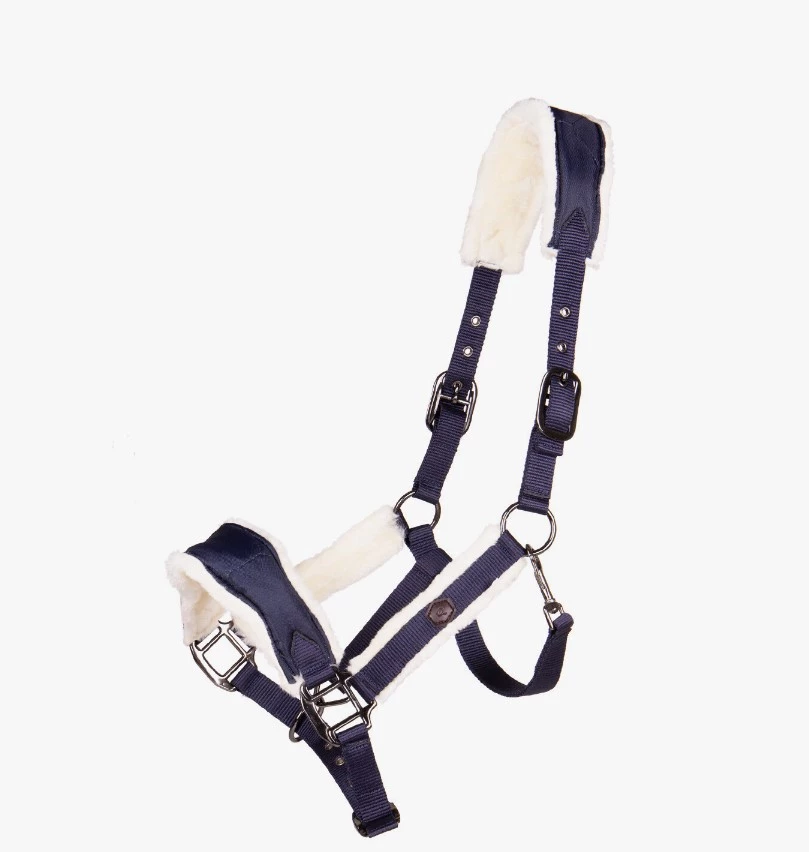 QHP Head Collar Classy - Navy in Navy