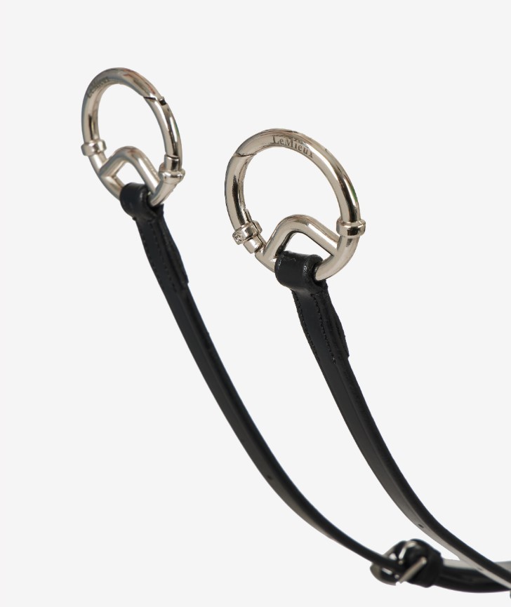 LeMieux Breastplate (Girth Attachment) - Black/Silver
