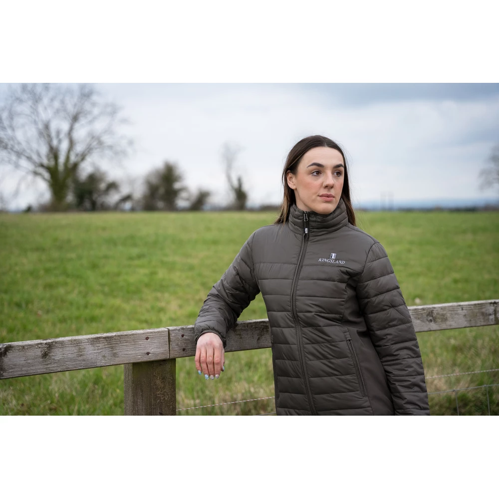 Kingsland Classic Hybrid Jacket Giacca Equitazione Softshell - Imbottita, Nylon, Con Cerniera A 2 Vie, Taglia XXL
