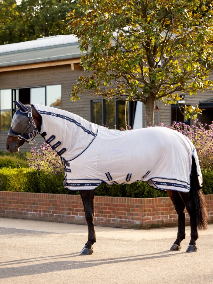 LeMieux Arika Armour-Tek Fly Rug - Navy in Navy