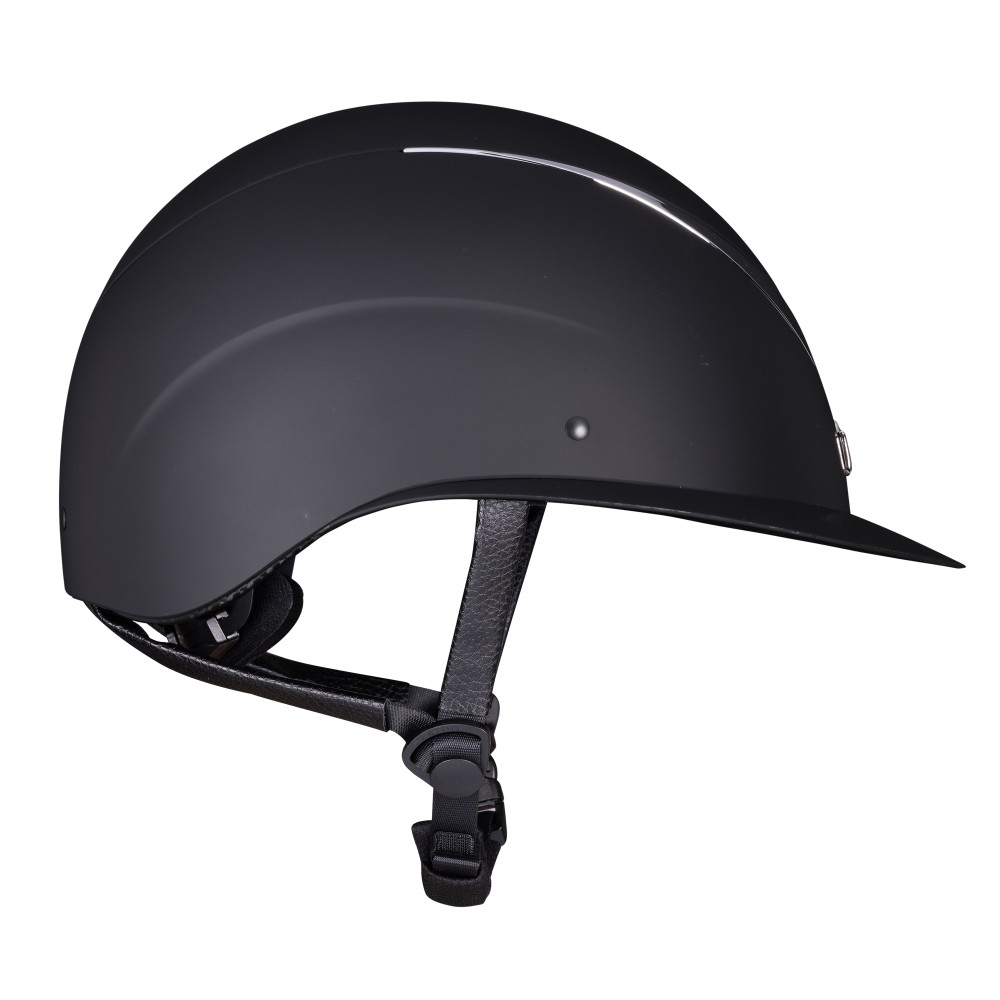 Karben Elisa Wide Peak Riding Hat - Black/Silver
