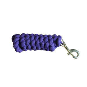 Equisential Economy Cotton Leadrope - Purple in Purple