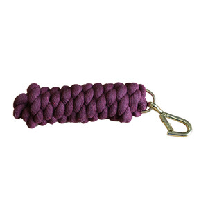 Equisential Walsall Leadrope - Burgandy in Burgandy